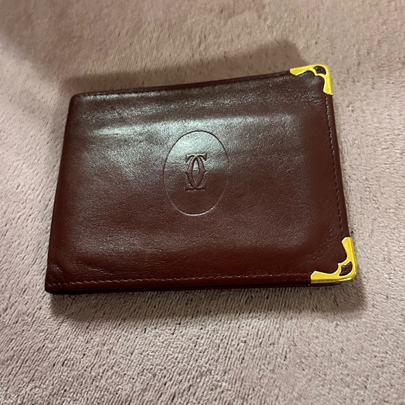 CARTIER - Vintage Men’s Wallet - Bifold Wallet - Picture 4 of 12